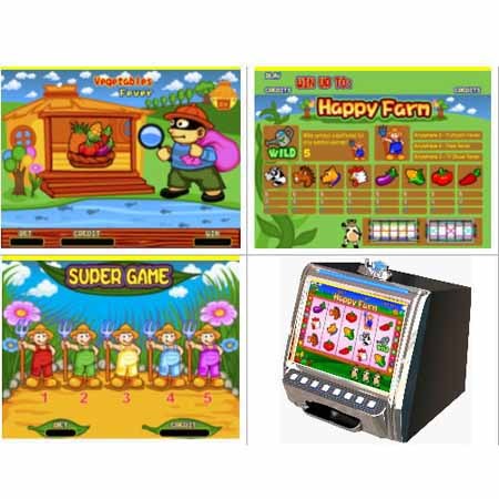 Happy Farm arcade Video Game Machine